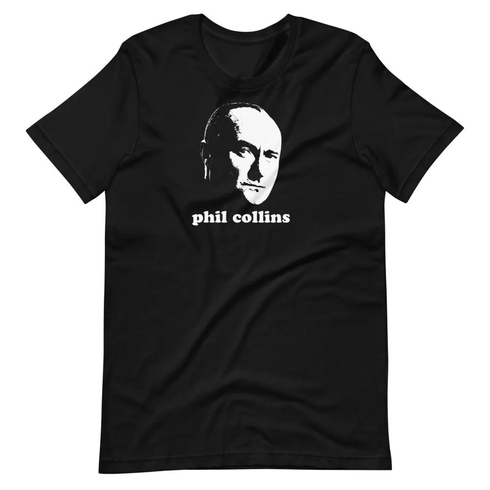 PHIL COLLINS Artwork Graphic Tee Shirt Unisex t-shirt S