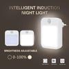 Motion Sensor  Night Lights EU Plug Dimmable Cabinet Light  Baby Bedside Bedroom Corridor Wireless Night Lamp Lighting Sign Led