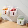 1/3Pcs Storage Wall Hanging Basket Ginger And Garlic Storage Rack Wall Hanging Storage Box Kitchen Bathroom Living Room Box