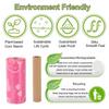 12 Rolls Disposable Degradable Dog Poop Bags Eco-Friendly Portable Cleaning Shit Bag Put Pet Feces Leak Proof Pet Garbage Bag