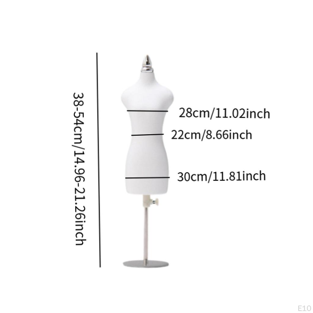 Doll Dress Form Display Mannequin for Costume Design Tailor Stand