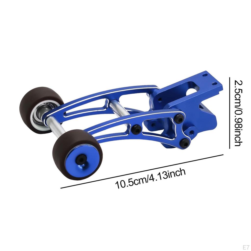 RC Car Head Accessories Aluminium Alloy Adjustable Height Professional Sturdy Part Wheelie