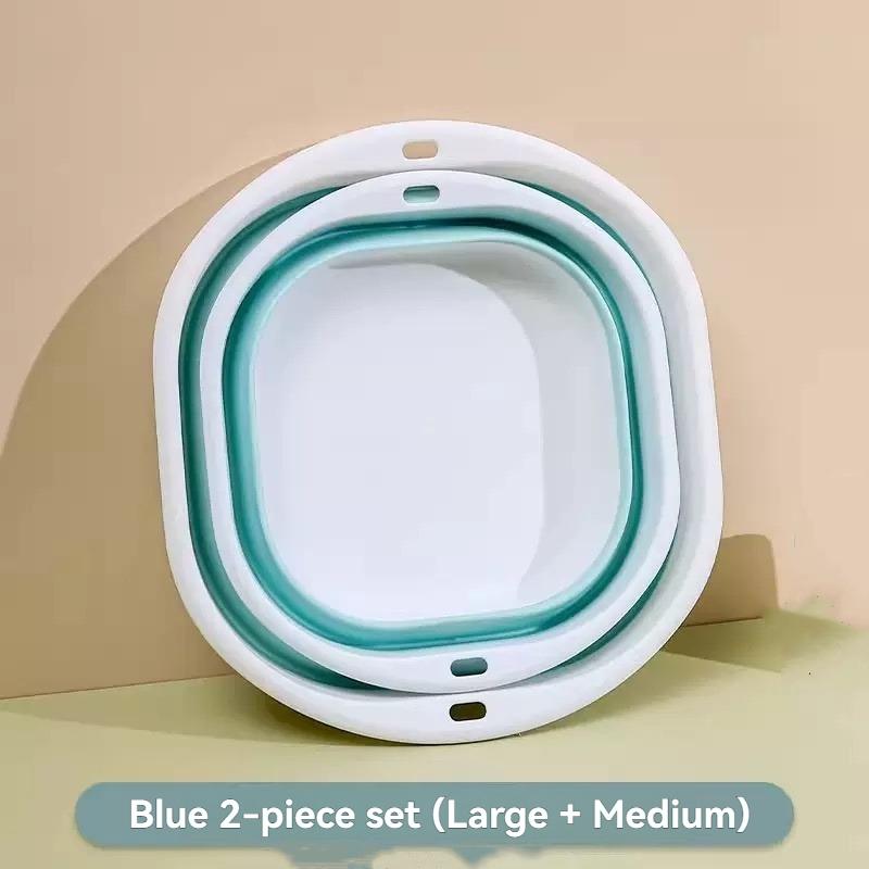 

Складной Портативный Пластиковый Таз для Умывания Лица Бытовой Общежитие Пластиковый Таз Портативный Сжимаемый Складной Таз