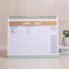 12-Month 2025 Desktop Calendar Countdown Table  Planner Calendar  Time Management