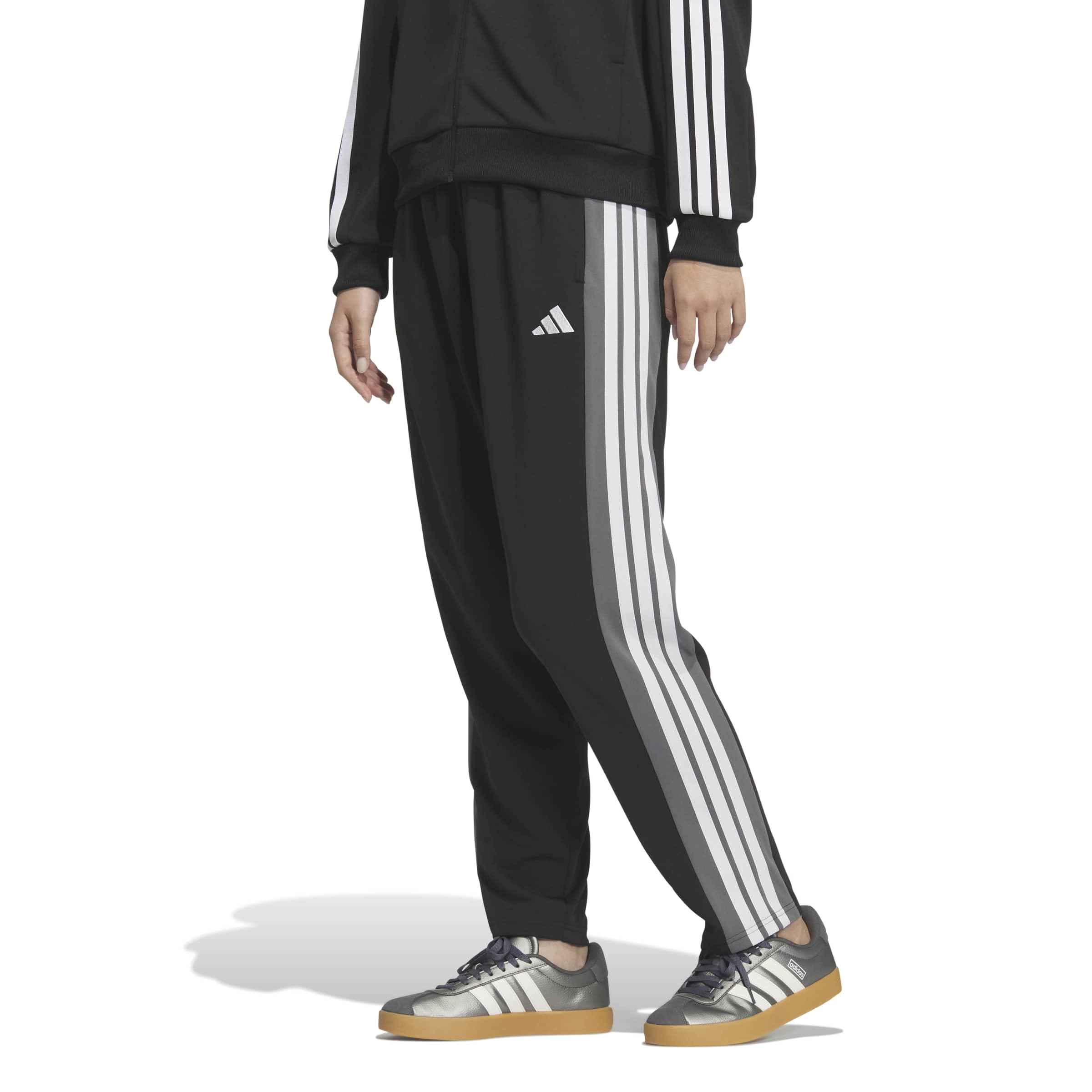 Женские спортивные брюки Adidas Team Track Черные Размер XS, (WB336) (KF9215),
