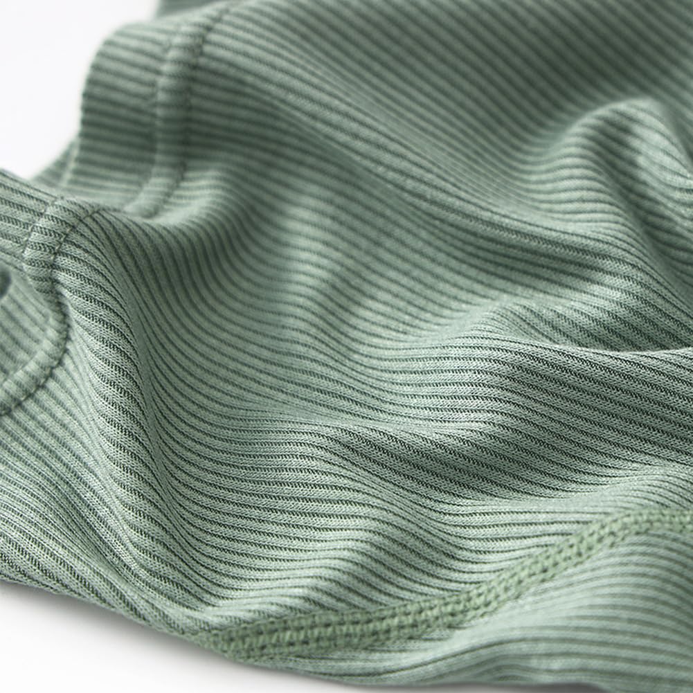 Whaninti Boxershorts mit verstärktem weichem Bundgröße Herren Low-Rise (4 Packung), Leicht, Schweißableitend, Schnelltrocknend, Atmungsaktiv, U-förmige Rippen,