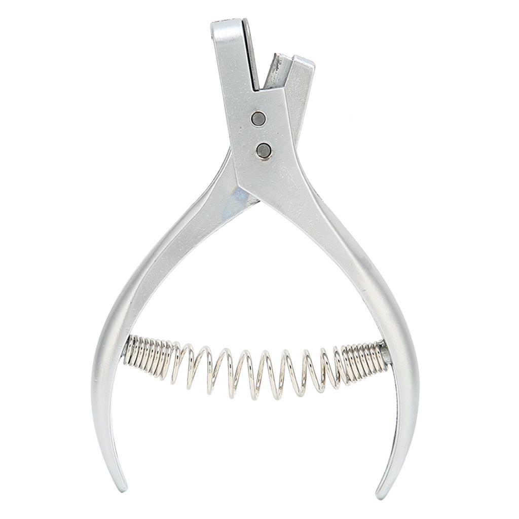 Leather Hole Punch Portable Leather Watchband Garment Sample Paper U Type Punch Incision Pliers