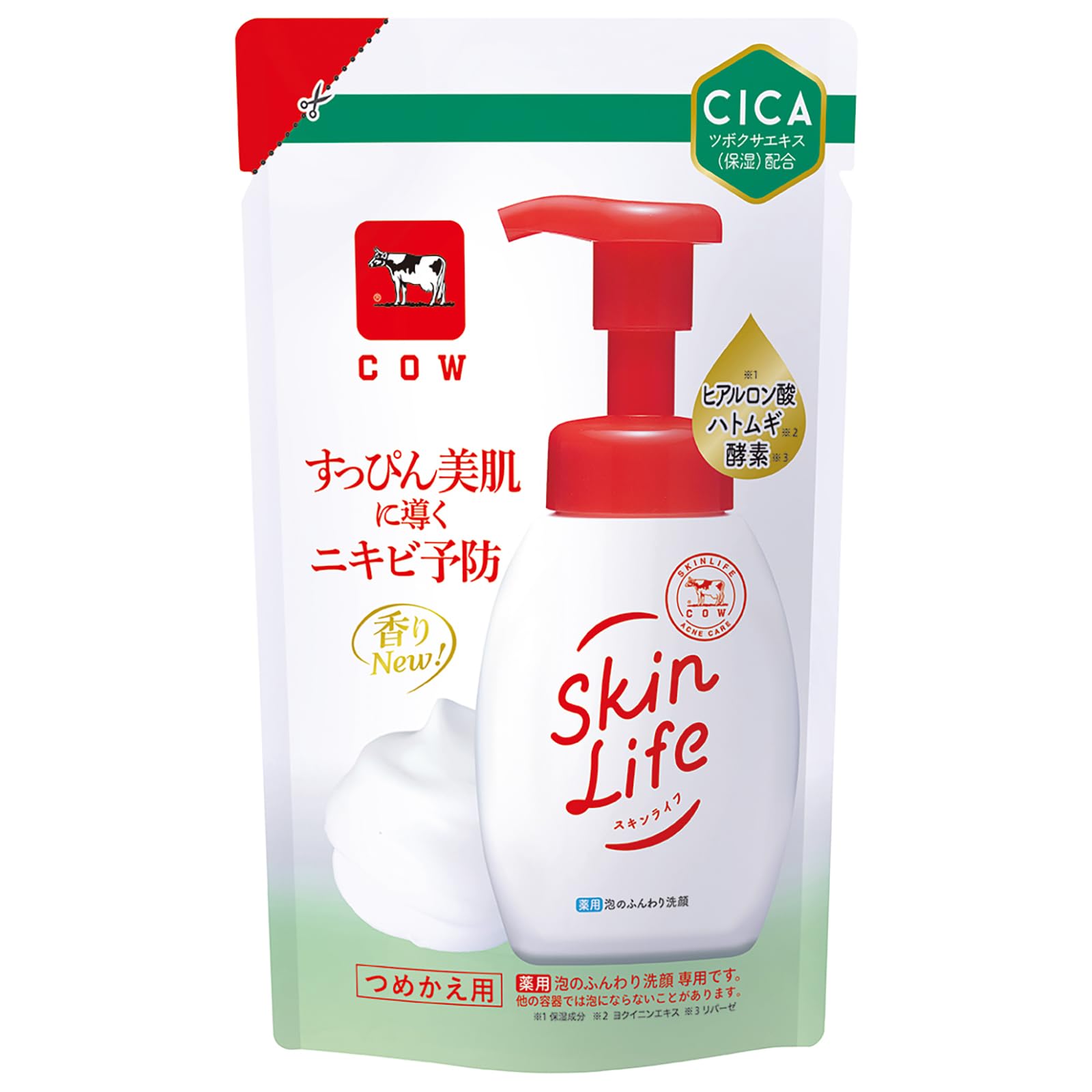 Skinlife Medicated Foaming Face Wash Refill 140mL Citrus Bouquet Scent [Quasi-drug] белый