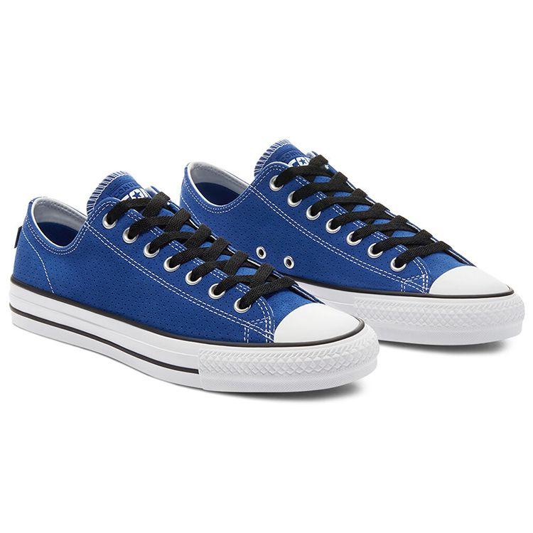 Converse Chuck Taylor All Star Pro Perforated Suede - Кроссовки унисекс Rush Blue Black — фото 3