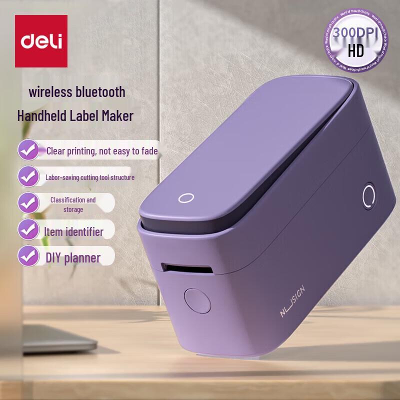 Deli Wireless Bluetooth Portable Label Printer