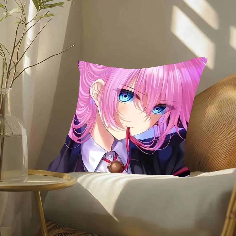 Shikimori's Not Just A Cutie Anime Pillow Case Fashion Square Pillowcase Bedroom Sofa Room Ins Decoration Leisure