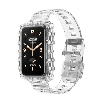 Transparent Strap Case For Xiaomi Band 7 Pro Replacement Wristband For Mi Band 7 Pro Clear Silicone Straps Bracelet Accessories