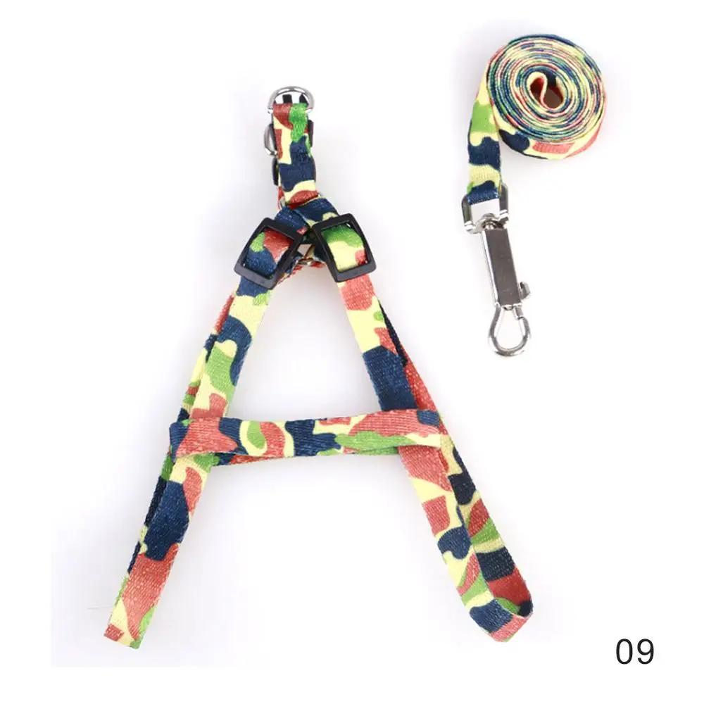 Haustier Hund Katze Geschirr Leine Verstellbares Geschirr Weste Leine Halsband Welpe Kleiner Hund Outdoor Spaziergang Chihuahua Terrier Schnauzer
