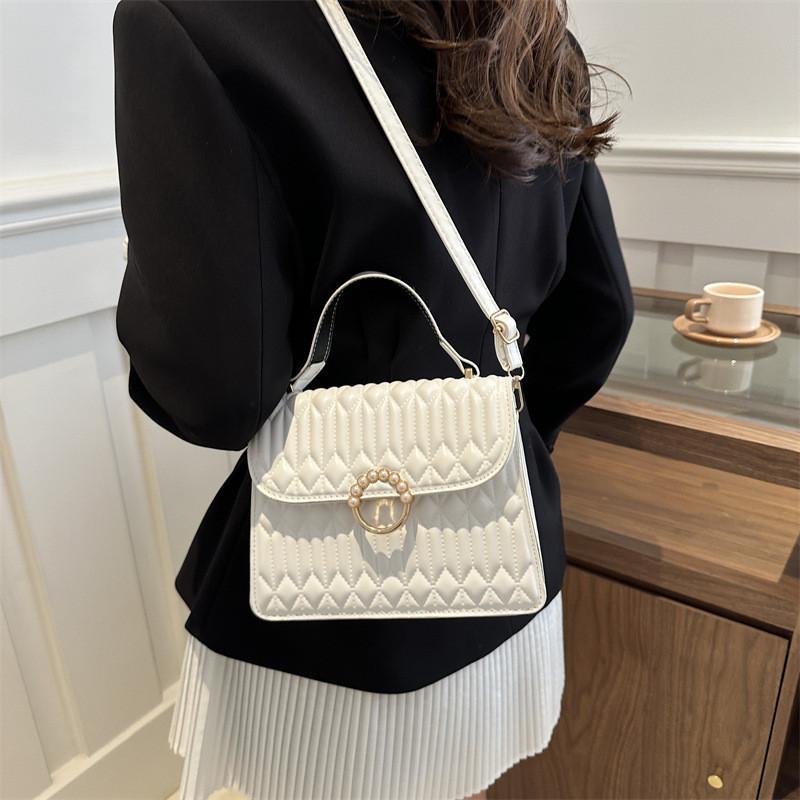 Chic Street Style 2024 Latest Spring Casual Crossbody Handbag Single Shoulder Small Square Bag