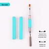 Double-Ended Nail Art Pen Set: Gel Picker, Steel Pusher, Embossing & Color Mixing Stick with Phototherapy, Round Head, Line Drawing & Ombre Tools