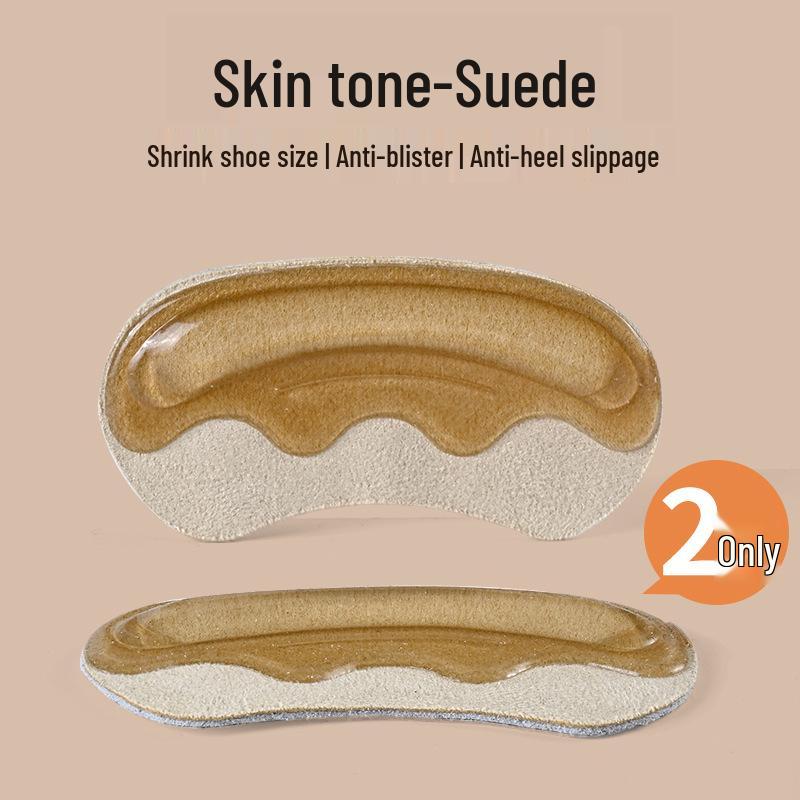 Invisible Silicone Heel Stickers: Anti-Rubbing & Anti-Dropping Solution for Women's High Heels and Sandals - Convert Large to Smaller Fit.