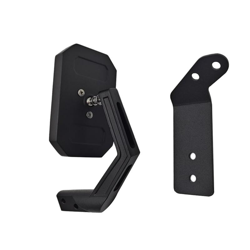 Car Hood Latch Catches Blind Spot Mirror Reverse Auxiliary Mirror for Jeep Wrangler TJ JK Gladiator 2007- Wide Angle Mirror