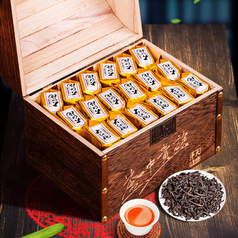 Wuyi Mountain Zhengyan Rougui Oolong Tea, 400g Wooden Box