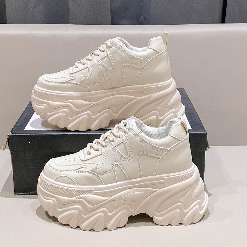 Fashion Shoes Women's Sneakers Summer 2025 Tennis Female Platform New Trainers Fashion Thick Sole Casual Wedge Autumn Super High Increas