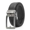 Men's Genuine Leather Automatic Buckle Belt - Versatile Two-Layer Cowhide for Middle-Aged and Young Fashion.