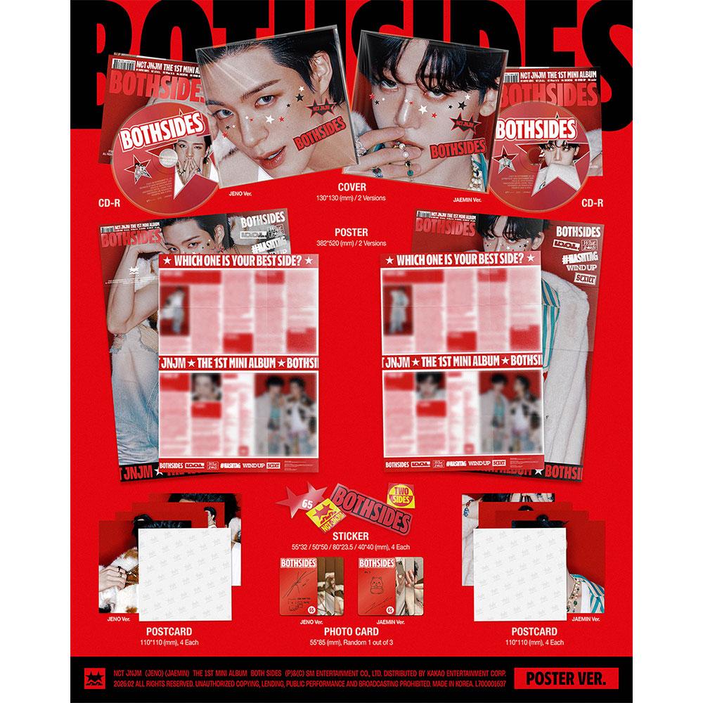 [Vorbestellung] (NCT TRAUM) NCT JNJM 1. Mini-Album - BOTH SIDES (POSTER Ver.)