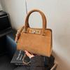 2026 Retro Frosted Textured Handbag: Versatile Women's Shoulder & Crossbody Bag
