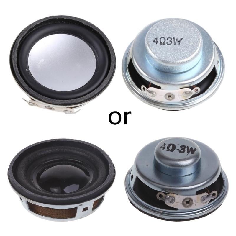Pack of 2pcs 40mm Speaker 4021 Mini Audio 4ohm 3W Loudspeaker for Notebook LCD Monitor DIY Modification