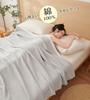 AYO Gauze Blanket, Single, Summer, 4-Layer Gauze, Nap Blanket, Soft, 100% Cotton, Lightweight, Moisture-Wicking, Breathable, Washable, Organic Cotton,