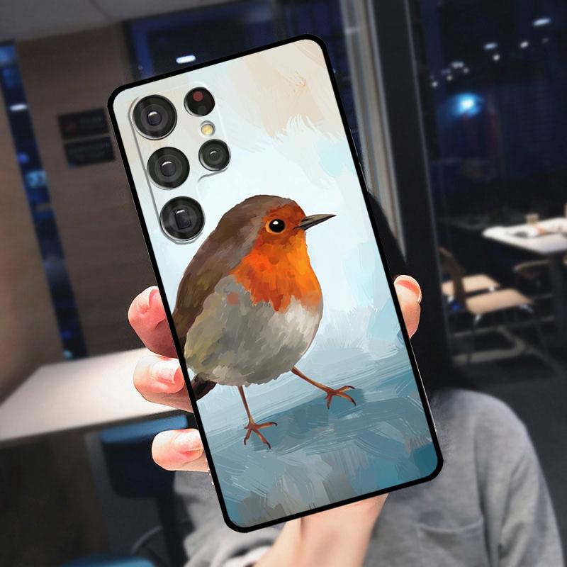 Lovely Birds Hummingbird Cover For Samsung Galaxy S25 S24 S21 S22 S23 Ultra S9 S10 Plus S24 FE S21 FE Phone Case