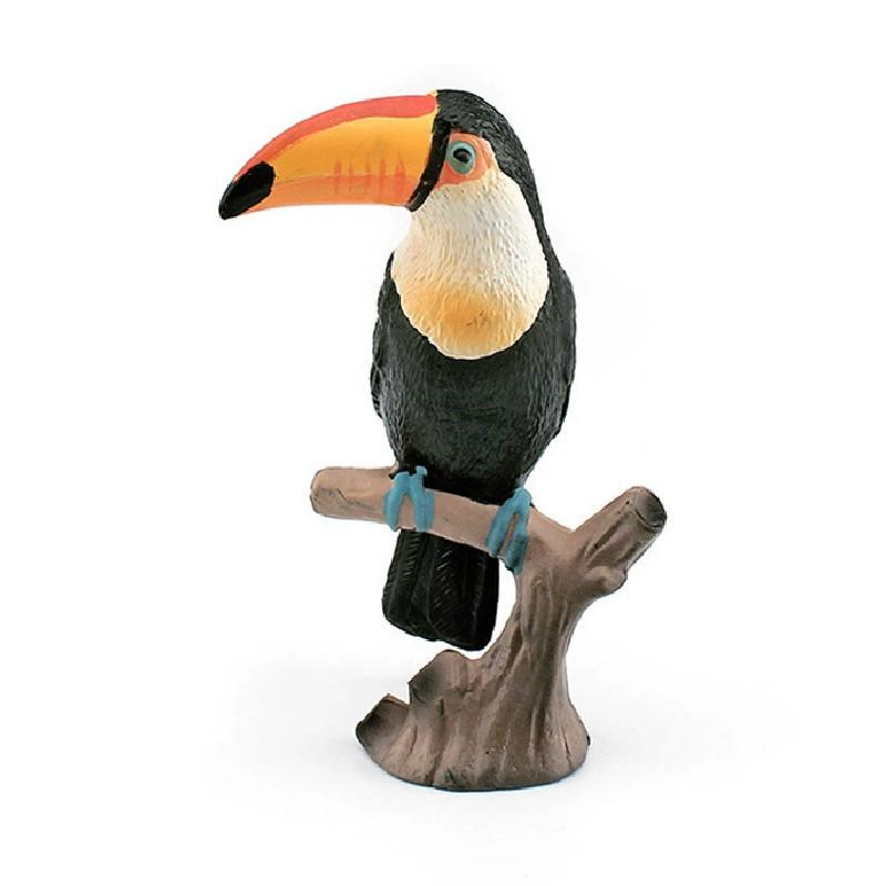 Natureinspired Bird Statue White Head Eagle Plastic Animal Figurine For Display