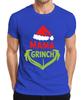 Mama Grinch Christmas Gift Hat Green Heart Family Funny Unisexs Tshirt