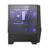 Msi Mag Forge 100M Pc Case, Mid-Tower, Usb 3.2, Black Msi | Mag Forge 100M | Black | Atx | Power Supply Included No