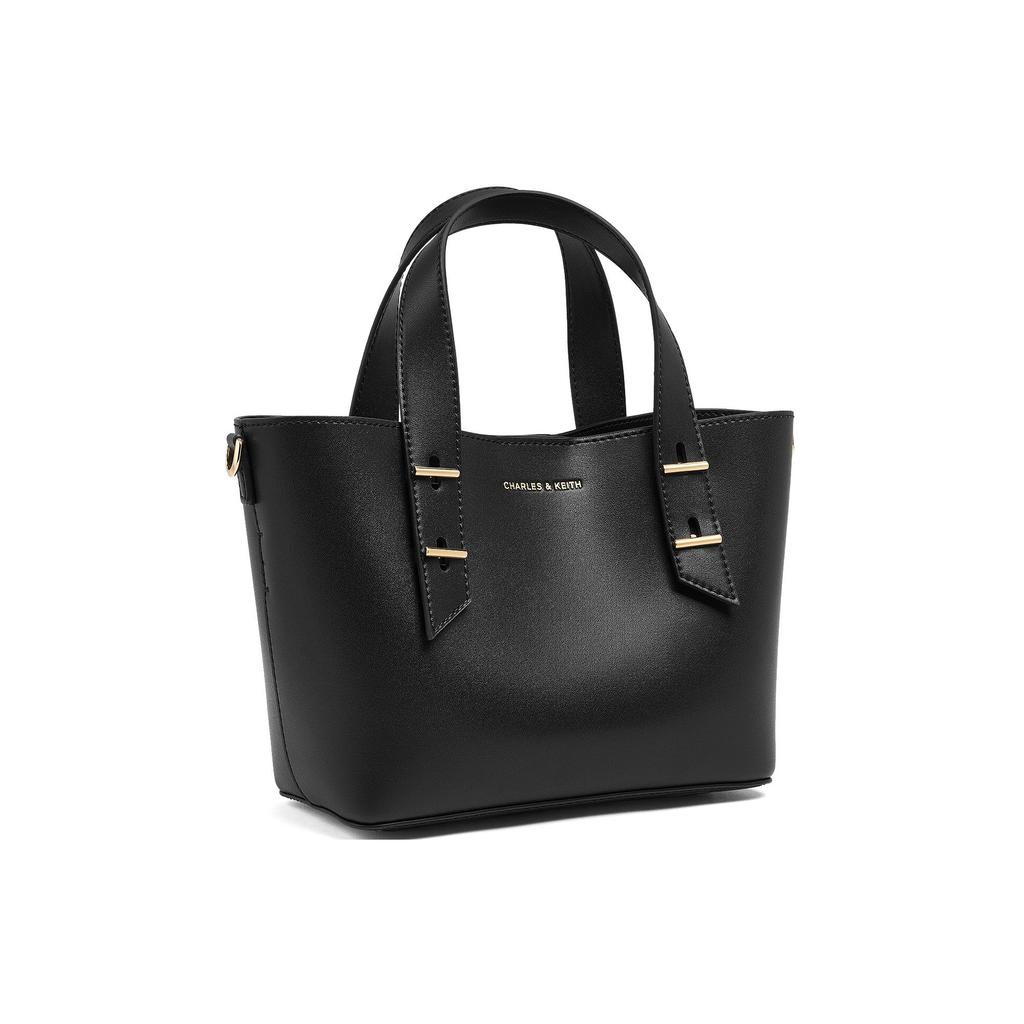 Charles & Keith Summer High-Value Versatile Popular Style Simple Commuter Tote Bag Crossbody Bag PU Shoulder Bag Small Size Women bags CK2-30782725