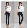 Women's High Waist Leggings Solid Slim Fit Pants Casual Winter Thermal Plus Size Bottom