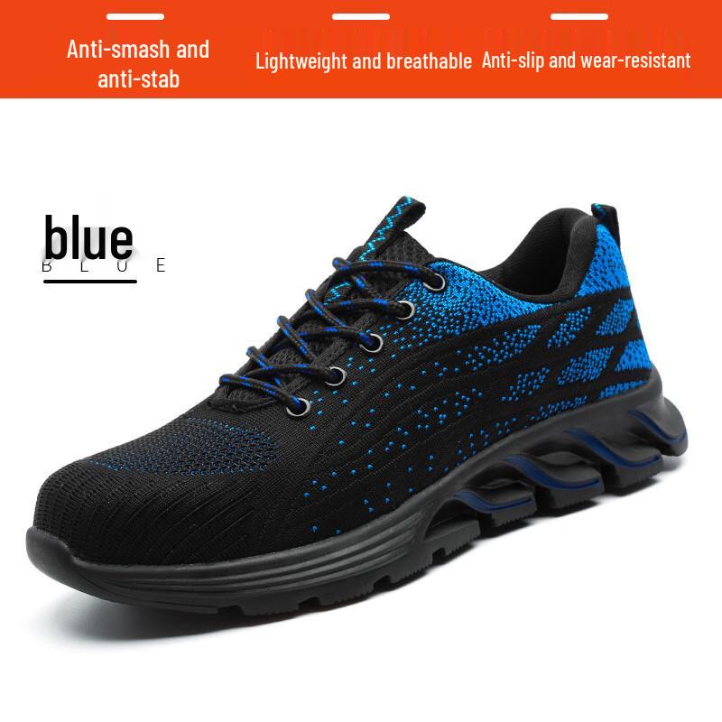 Men s Steel Toe Summer Safety Work Shoes 36