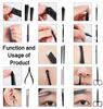 Nagelknipser-Set aus Edelstahl für den Haushalt, großer Nagelknipser, Maniküre-Komplettset, tragbarer Business-Nagelknipser für Herren