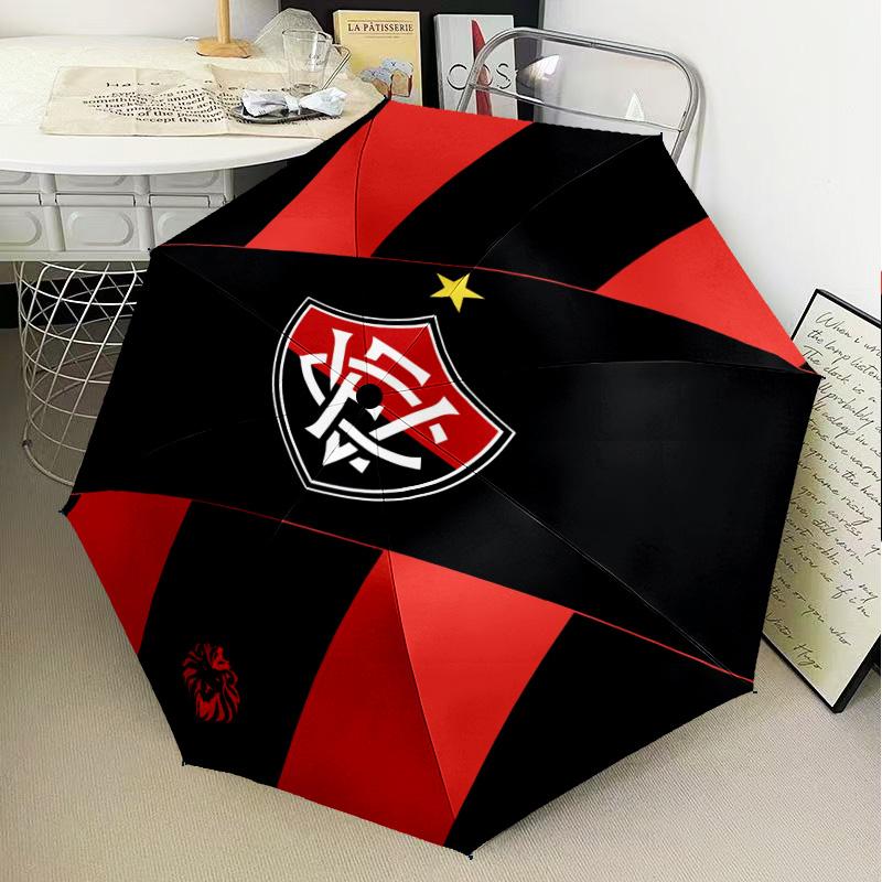 1PC Flumi-nense Mandala Pattern Printed Umbrella Folding umbrella, automatic umbrella 8-Frame for Travel, camping Fan gifts Christmas Gifts