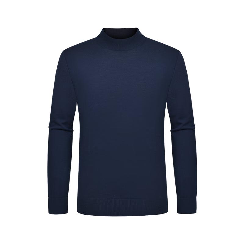 Goldlion Men s Simple Solid Wool Knit Pullover Sweater 3XL