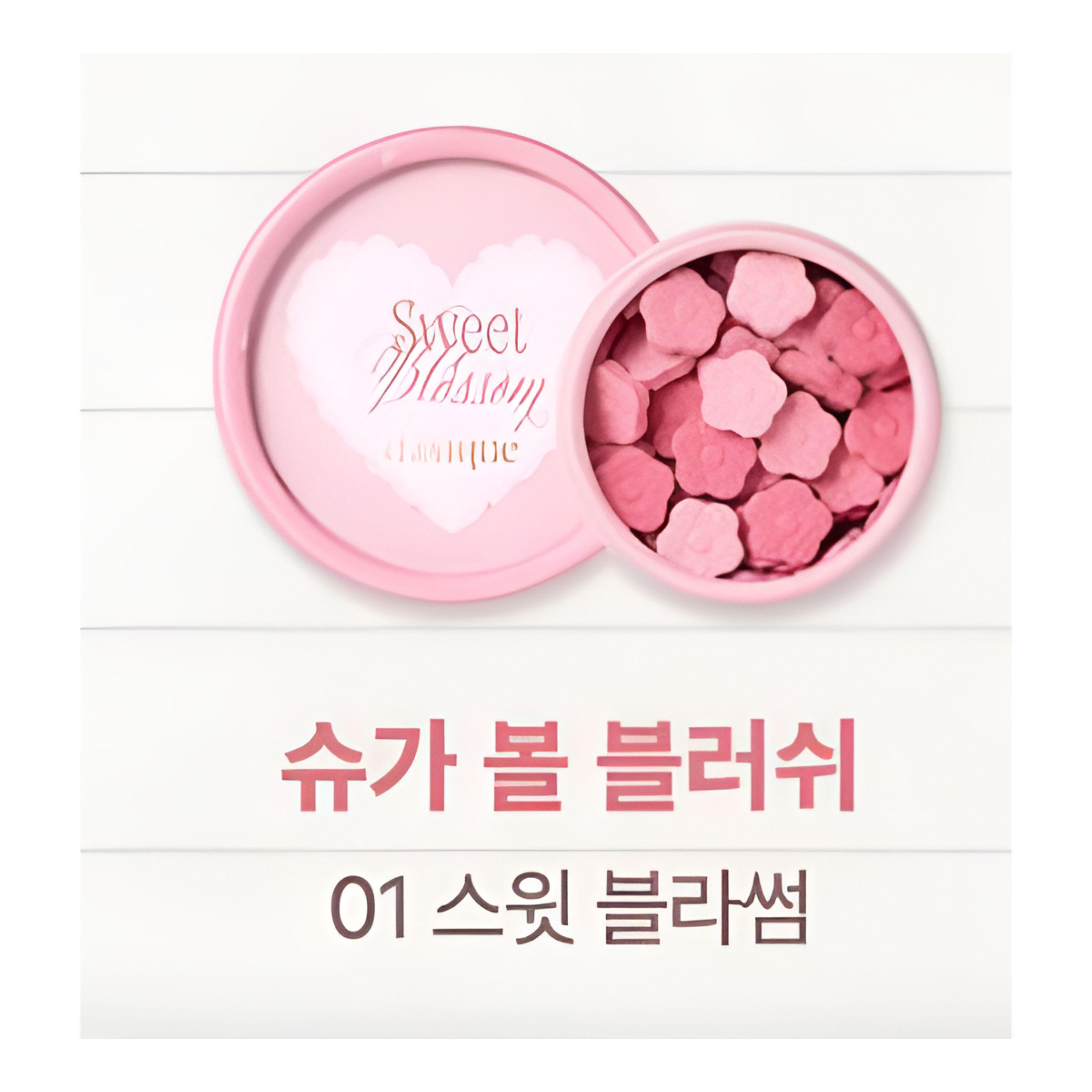 Румяна-шарики dasique 2 цвета 01 Sweet Blossom