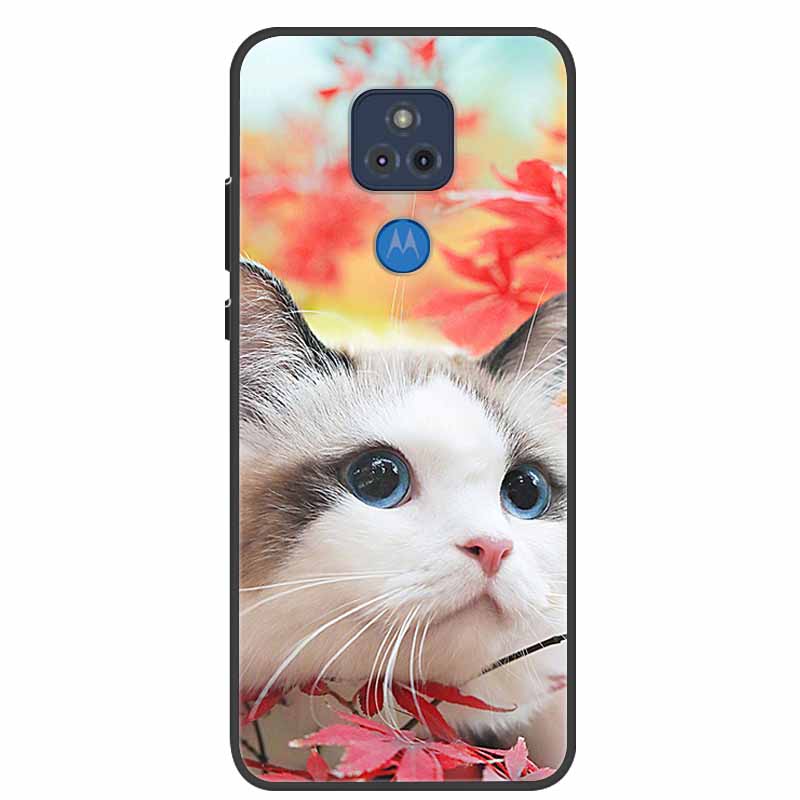 For Moto E7 Plus Case Bumper Silicone TPU Soft Phone Cover Case For Motorola E7 Plus Cartoon Funda E 7 Plus Shockproof Coque