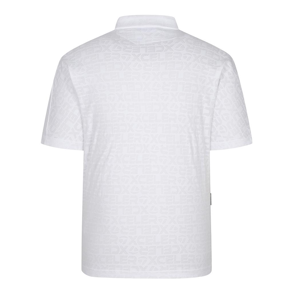 TAYLORMADE APPAREL Men'S Logo Jacquard Collar Short Sleeve T-Shirt T8031To2141-100