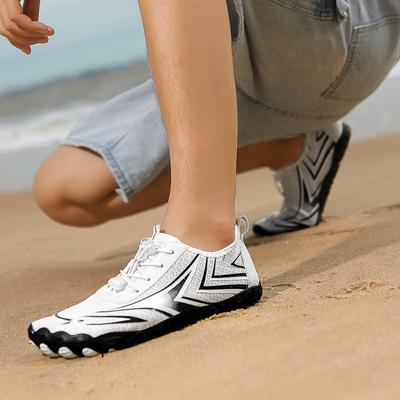 Chaoxi Strandschuhe Damen rutschfest schnelltrocknend Schwimmschuhe Herren rutschfest Fünf-Zehen-Schuhe Indoor Fitnessschuhe Laufen