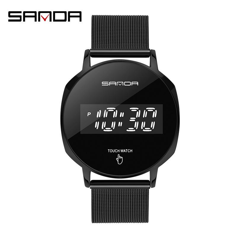 Sanda Minimalist Multifunction Waterproof Couple Watch - Hepburn Style for Men & Women