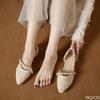 Spring Summer Pointed Flat Single Shoes for Women Versatile Gentle Casual Simple Comfortable Elegant Women's Shoes