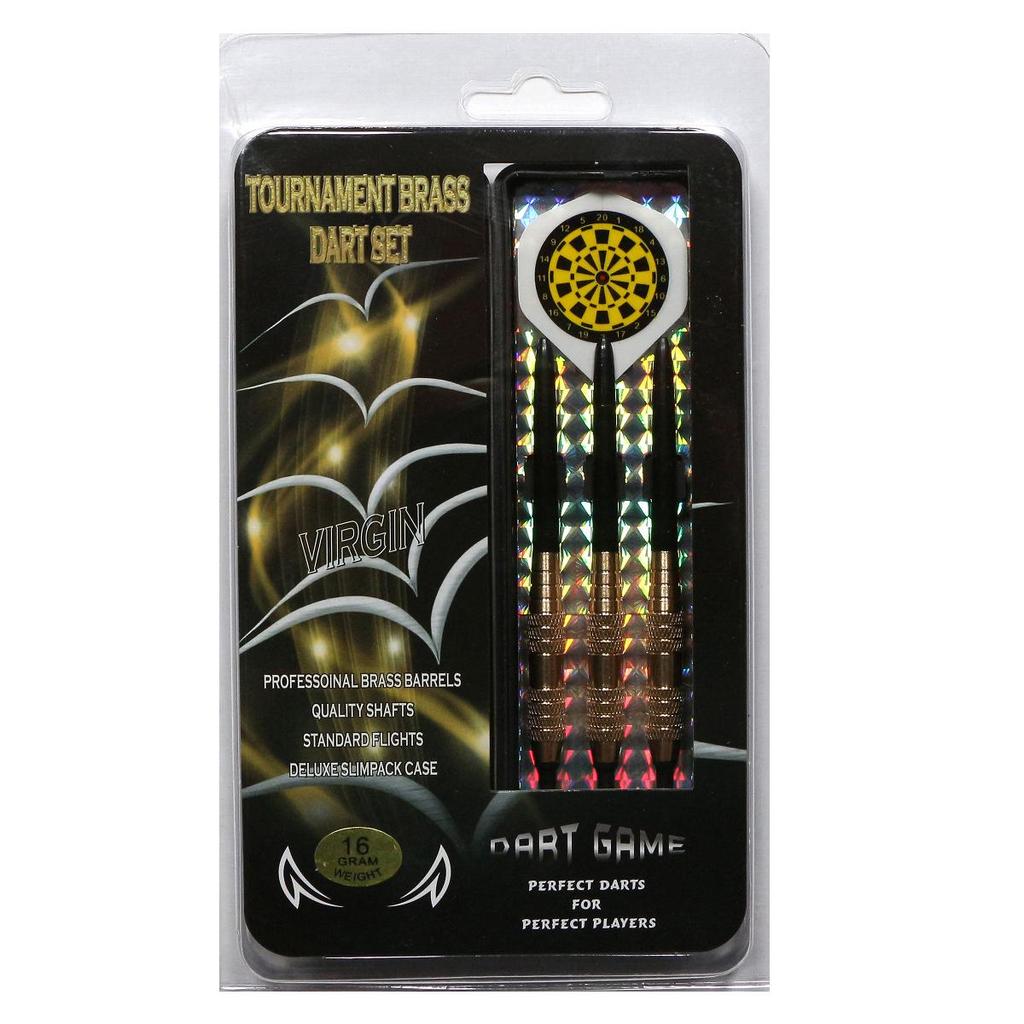 MASTER Virgin Brass darts 3 pieces - softip 16g