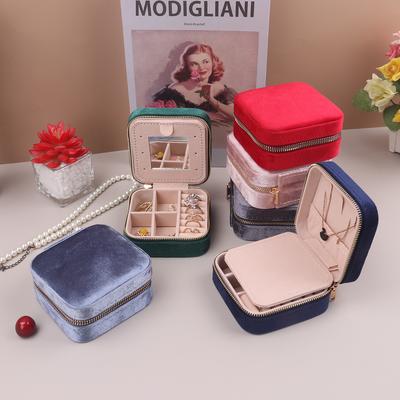 Jewelry Earrings Necklace Ring Box Travel Jewelry Box Ring Storage Box Mini Jewelry Box
