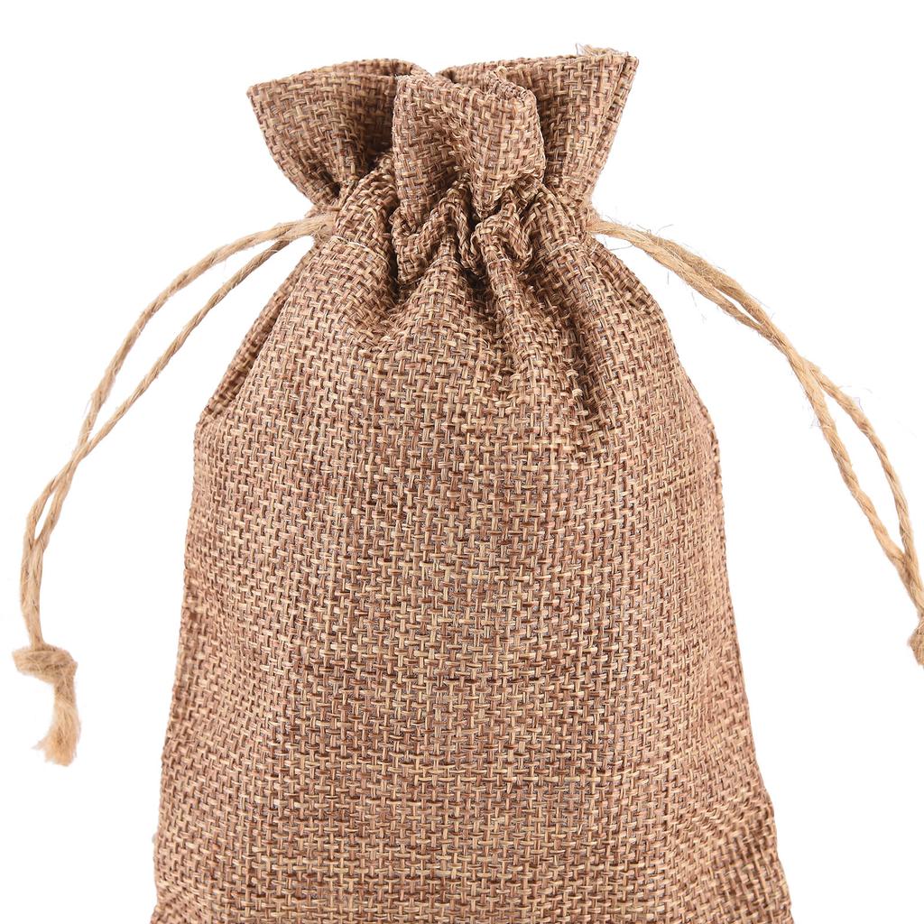 24pcs Easter Egg Storage Bags 15x10cm Burlap Candy Gift Pouches for Holiday Decor