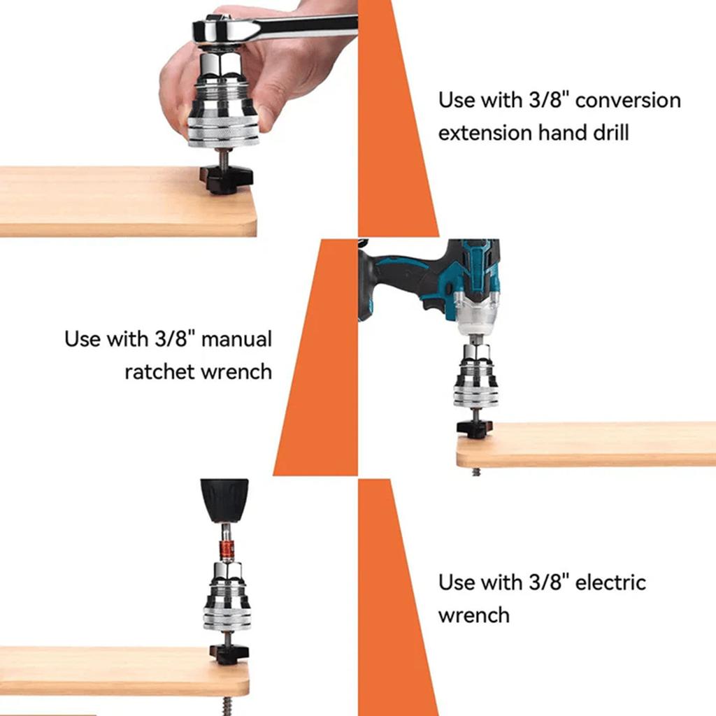 Llave de vaso ajustable 10-19 mm, vaso multifunción para llaves