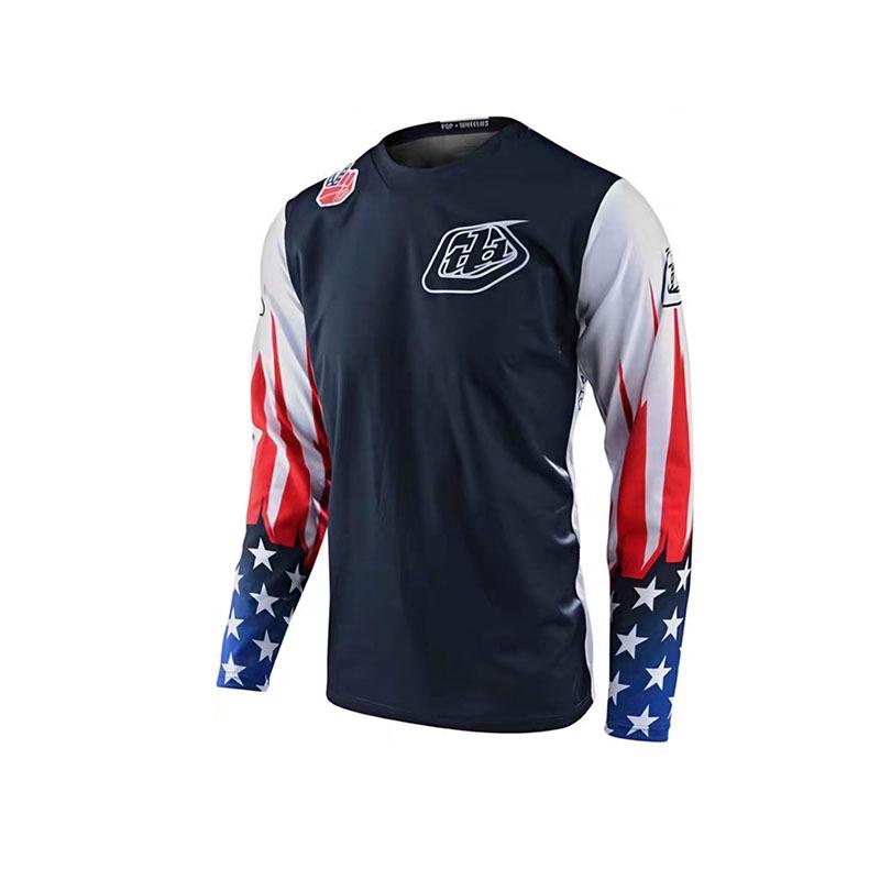Quick-drying and breathable four-season universal downhill suit mountain bike cycling suit moisture-wicking off-road motorcycle racing suit street car