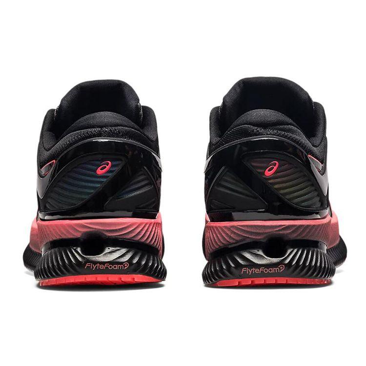 Asics Metaride Comfortable Durable Breathable Low-Top Casual Running Shoes Women Sneaker Black Red 1012B070-001